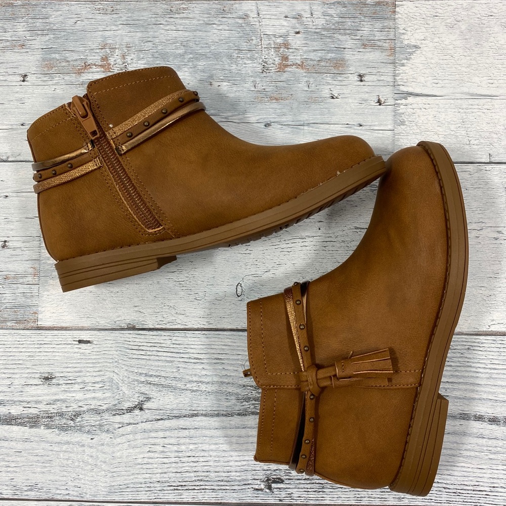 Cupcake Couture Girls Bootie in Cognac